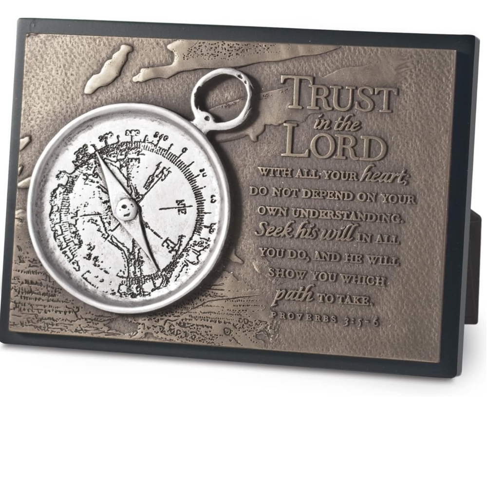 Bronze and Silver Trust Wall Art